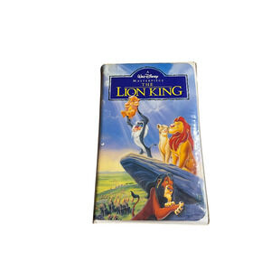 The Lion King Walt‎ Disney VHS 1995 Masterpiece Edition